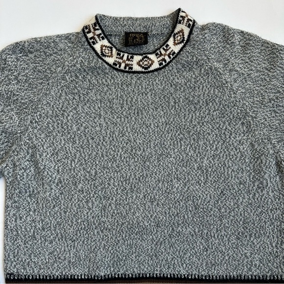 Artesanias Inca J.R. Alpaca Wool Sweater Made in Peru L - Picture 3 of 11